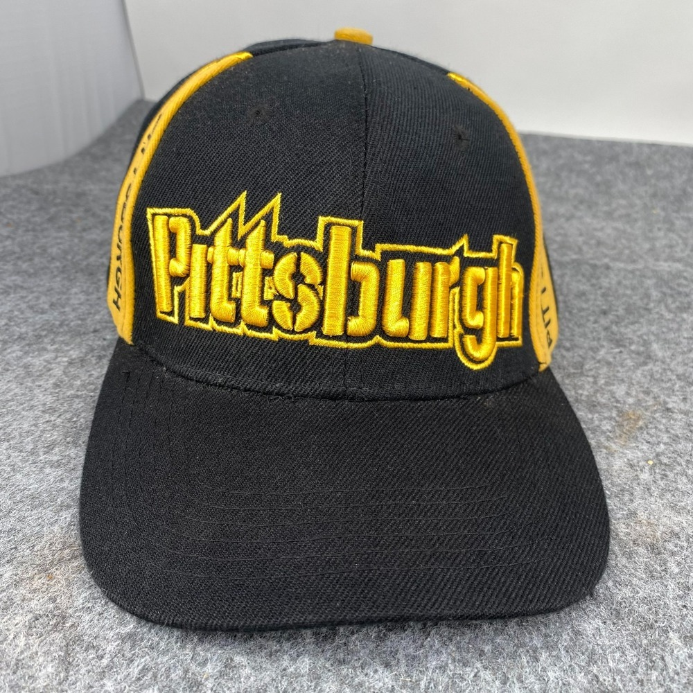 Pittsburg Steelers Hat Mens Snapback Adjustable Cap Black Canyon 1SFM